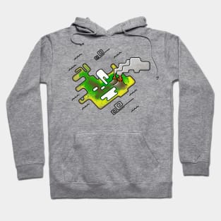 Iceland Map Hoodie